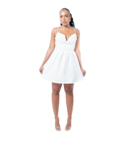 Elegant A - Line Mini Dress - GRLS CLUB