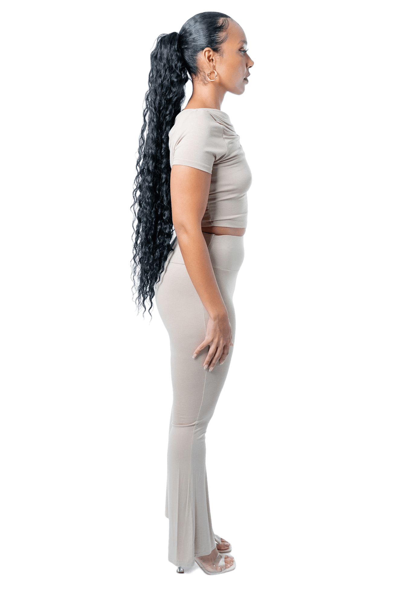 Short Sleeve Flare Leg Co - ord - GRLS CLUB